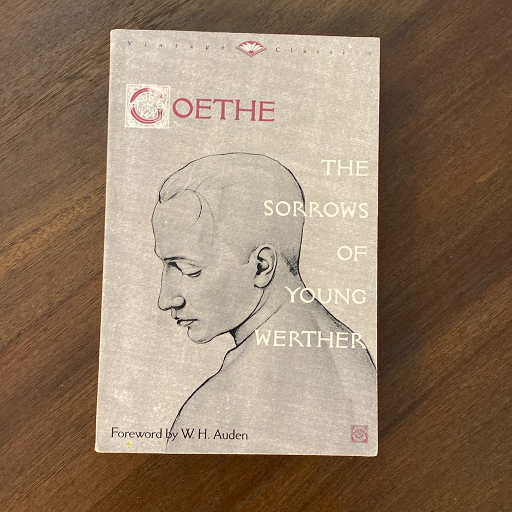 The Sorrows of Young Werther by Johann Wolfgang Von Goethe (paperback)